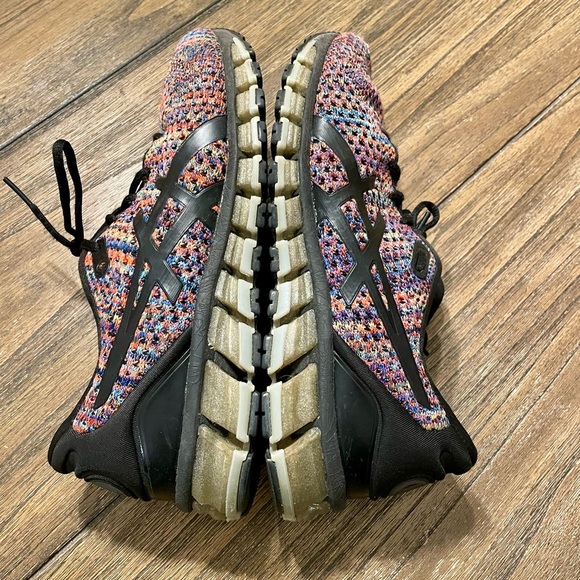 Asics Gel Quantum 360 Knit 2 Rainbow Multicolor Size 8.5 T89ON Athletic Shoe - Picture 7 of 10